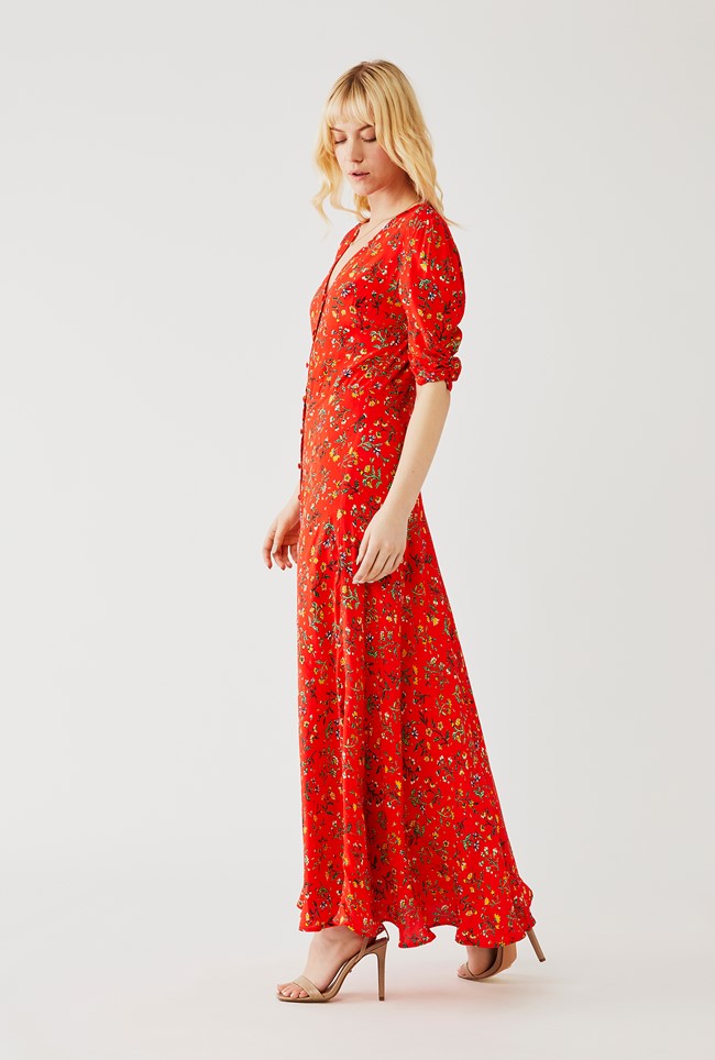 red day dress uk