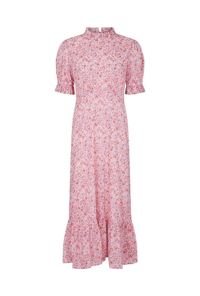 Solene Hippie Flower Tea Dress | Ghost London