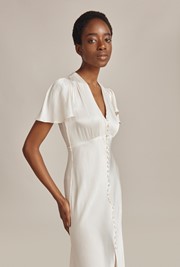 Delphine Satin Maxi Dress