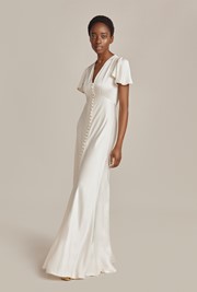 Delphine Satin Maxi Dress