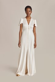 Delphine Satin Maxi Dress