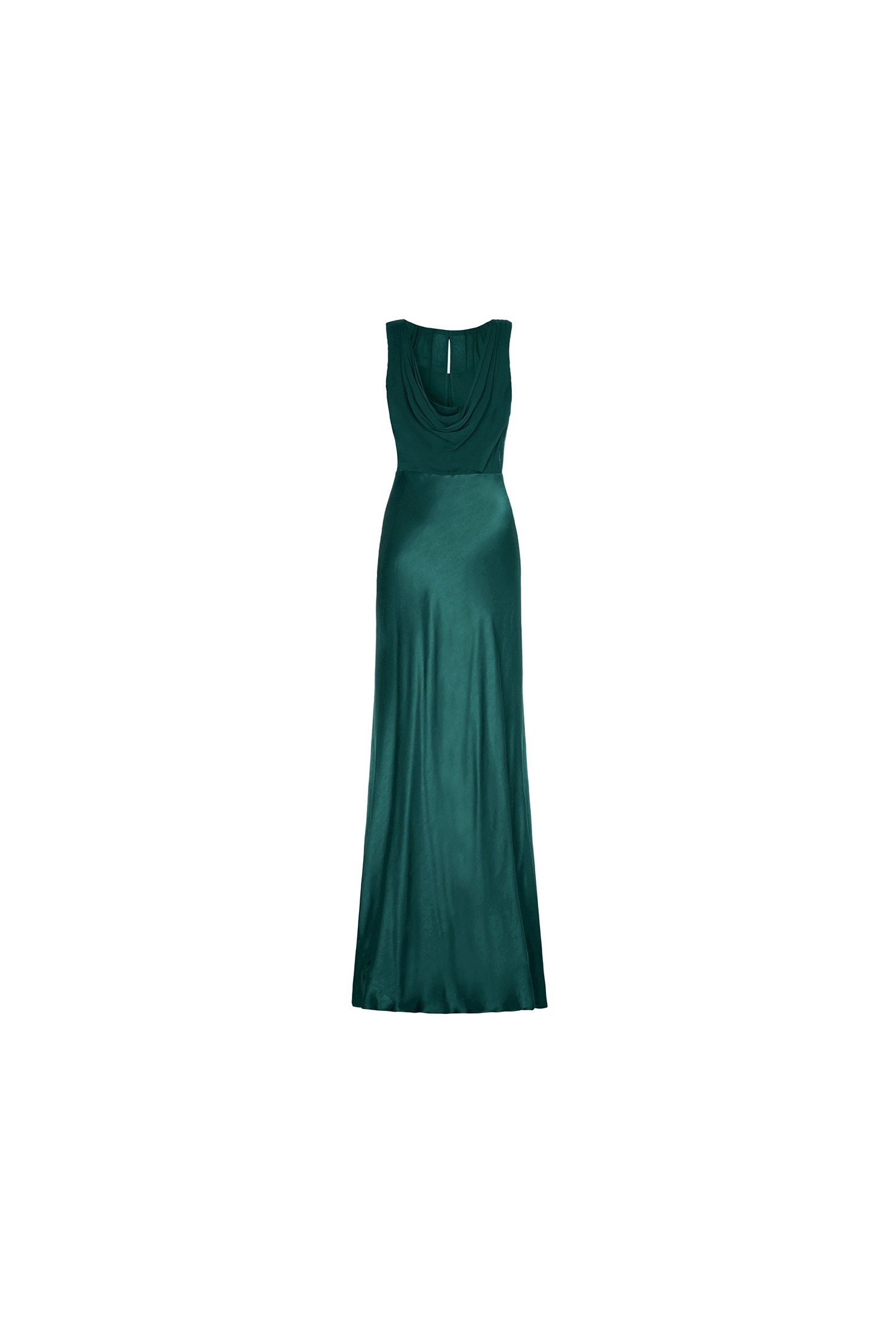 Claudia Dress Emerald Sea | Ghost.co.uk