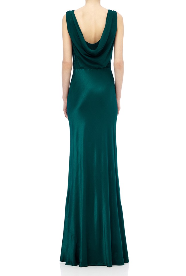Claudia Dress Emerald Sea