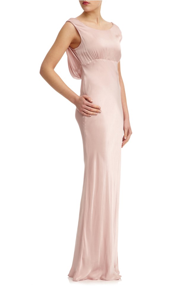 Salma Dress Boudoir Pink | Ghost.co.uk