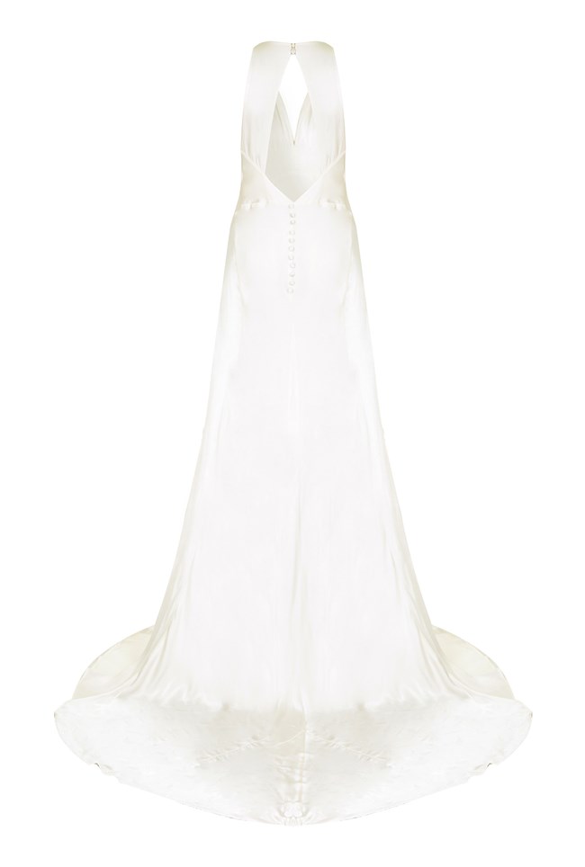 Lilly Wedding Dress Chalk White Ghost.co.uk