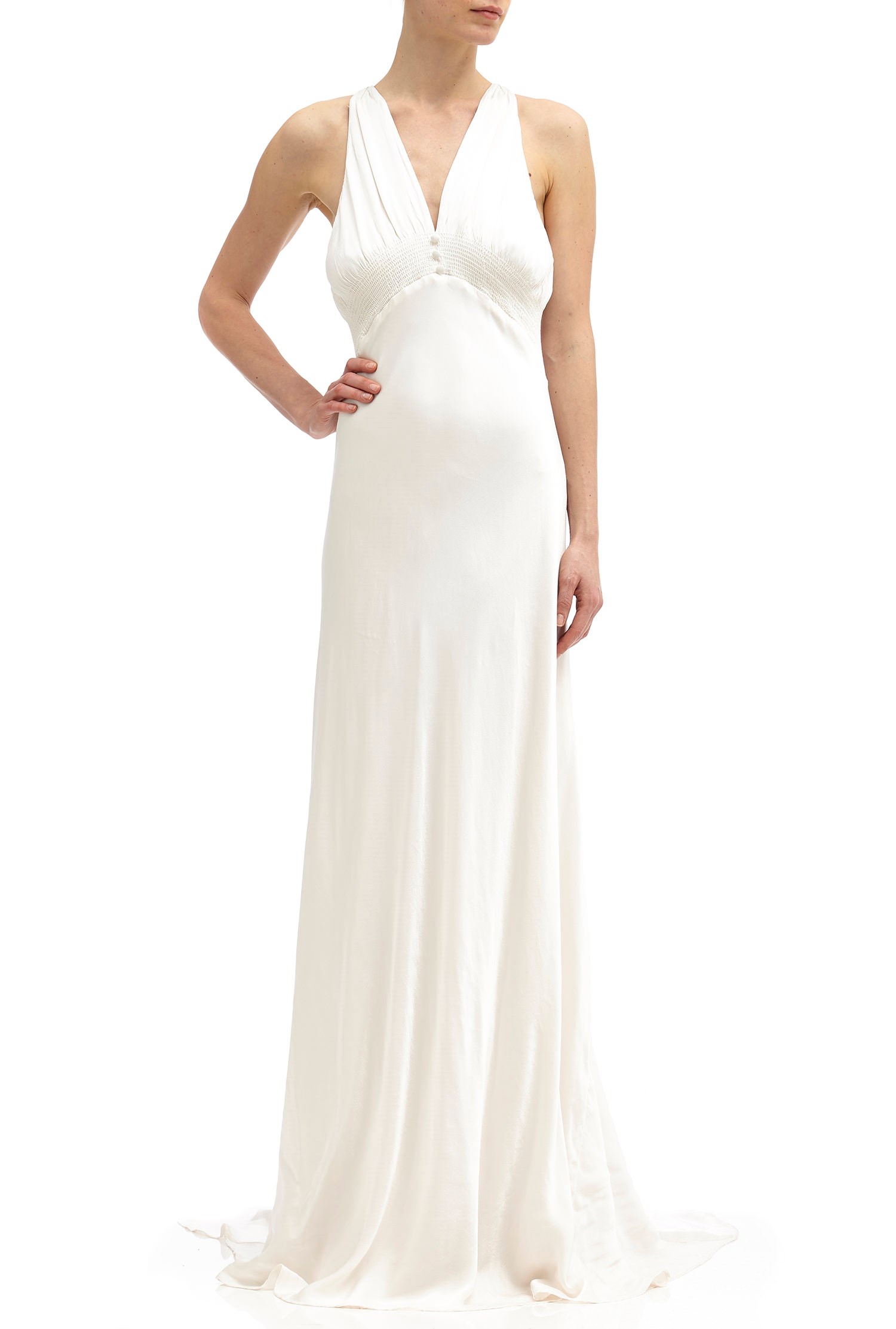 Lilly Wedding Dress Chalk White | Ghost.co.uk