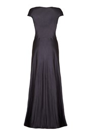 Iris Dress Charcoal | Ghost.co.uk
