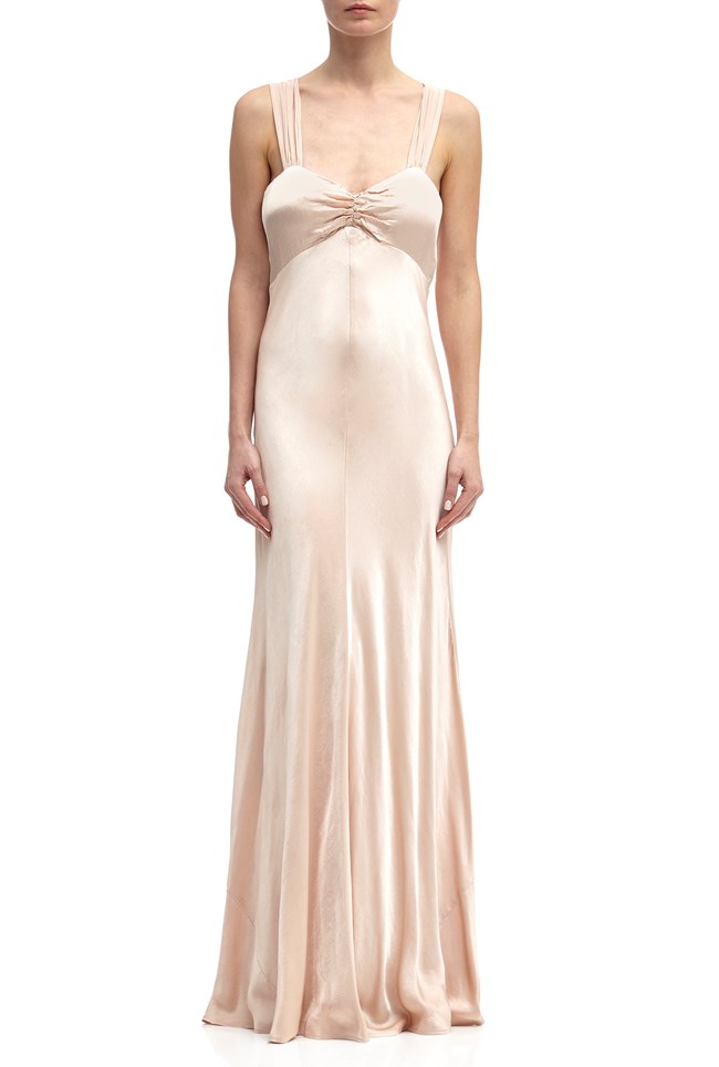 Bea Dress Oyster Ghost.co.uk