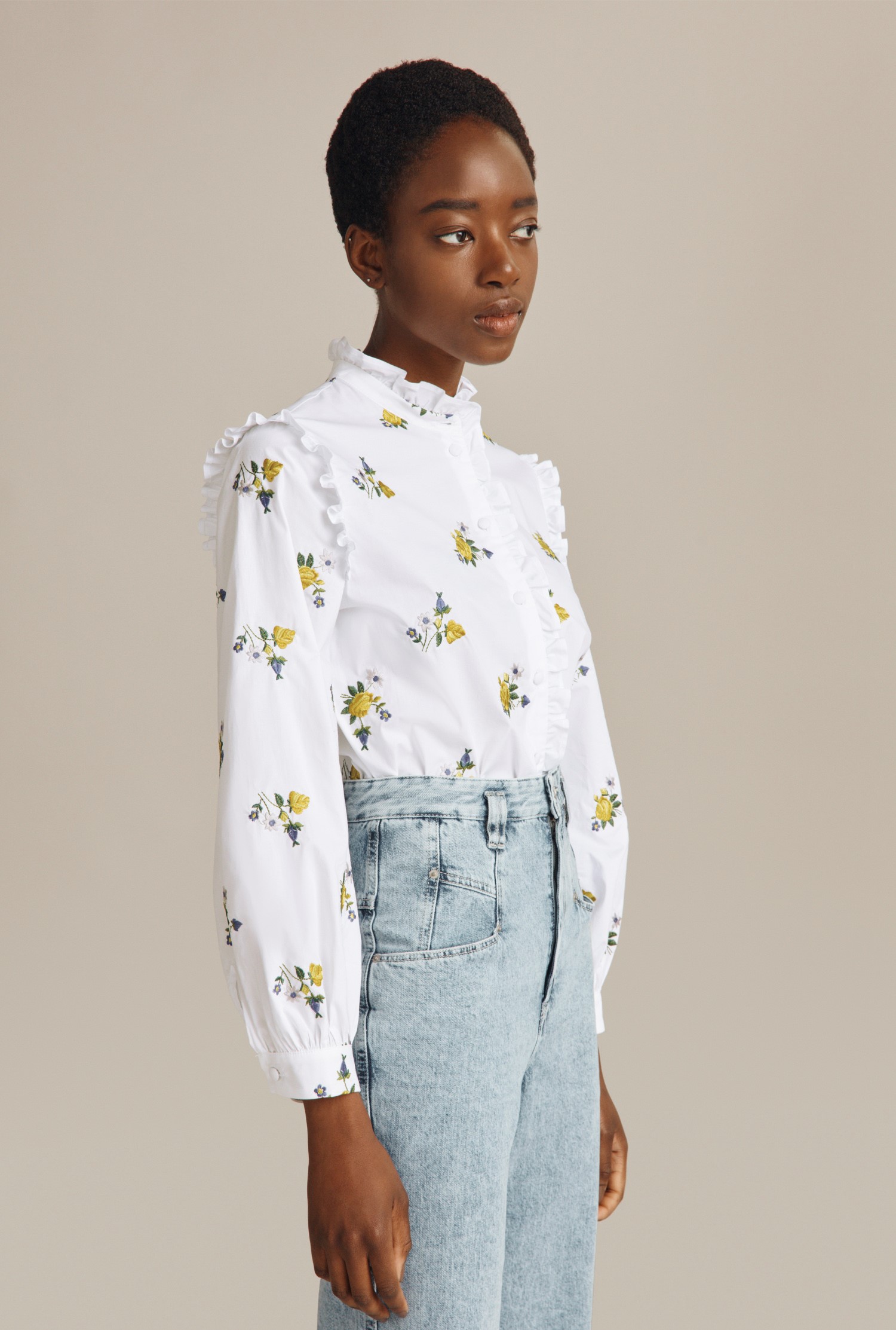 Nicola Blouse | Semi-Fitted | Ghost London