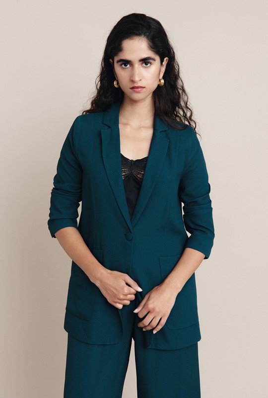 Wren Crepe Blazer