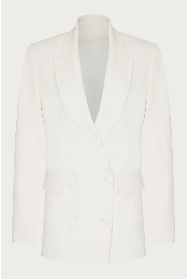 Viola Crepe Blazer Jacket