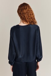 Mia Satin Bomber Jacket