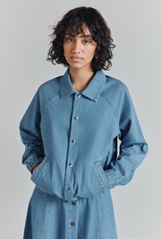 Lola Denim Bomber Jacket