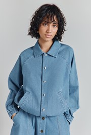 Lola Denim Bomber Jacket