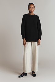 Arleen Longline Oversized Jumper