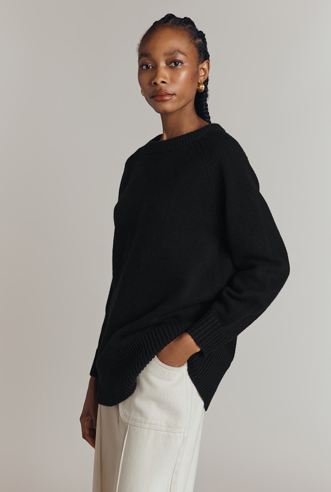 Arleen Longline Oversized Jumper