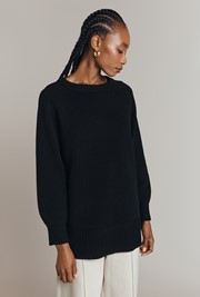 Arleen Longline Oversized Jumper