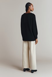 Arleen Longline Oversized Jumper