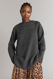 Arleen Longline Oversized Jumper