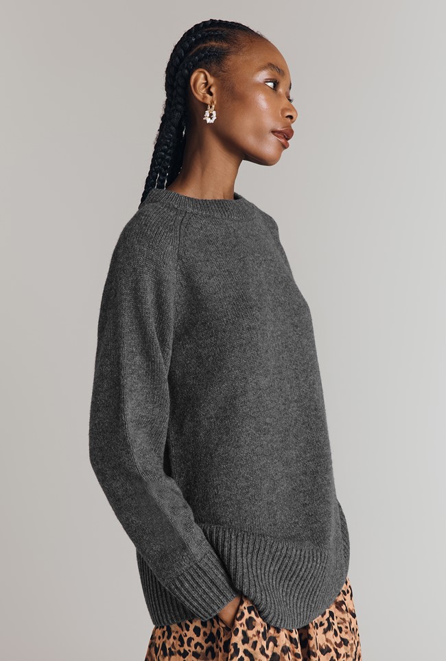 Arleen Longline Oversized Jumper