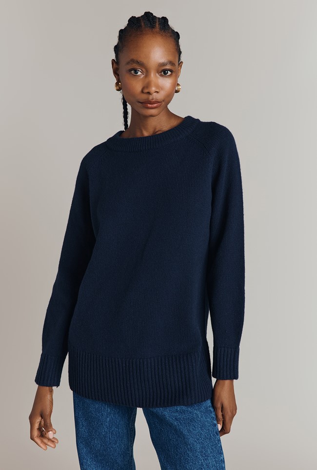 Arleen Longline Oversized Jumper