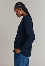 Arleen Longline Oversized Jumper