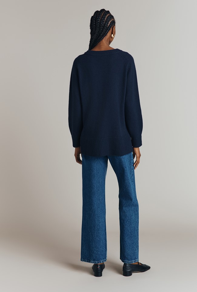 Arleen Longline Oversized Jumper