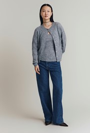  Sadie Pointelle Knit Cardigan