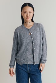  Sadie Pointelle Knit Cardigan