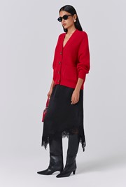 Lyla Knitted V Neck Cardigan