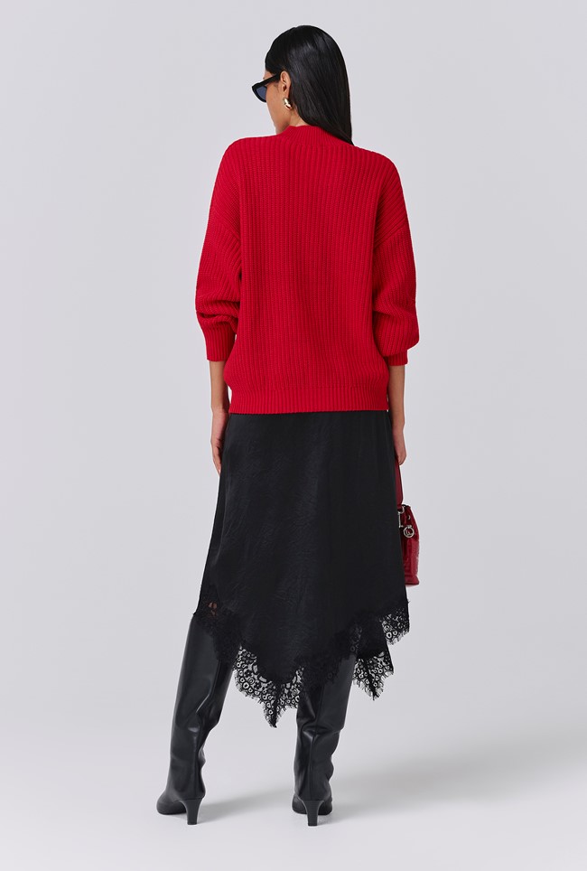 Lyla Knitted V Neck Cardigan