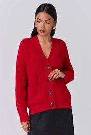 Lyla Knitted V Neck Cardigan