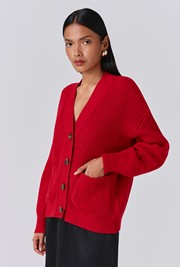 Lyla Knitted V Neck Cardigan