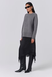 Arleen Longline Oversized Jumper