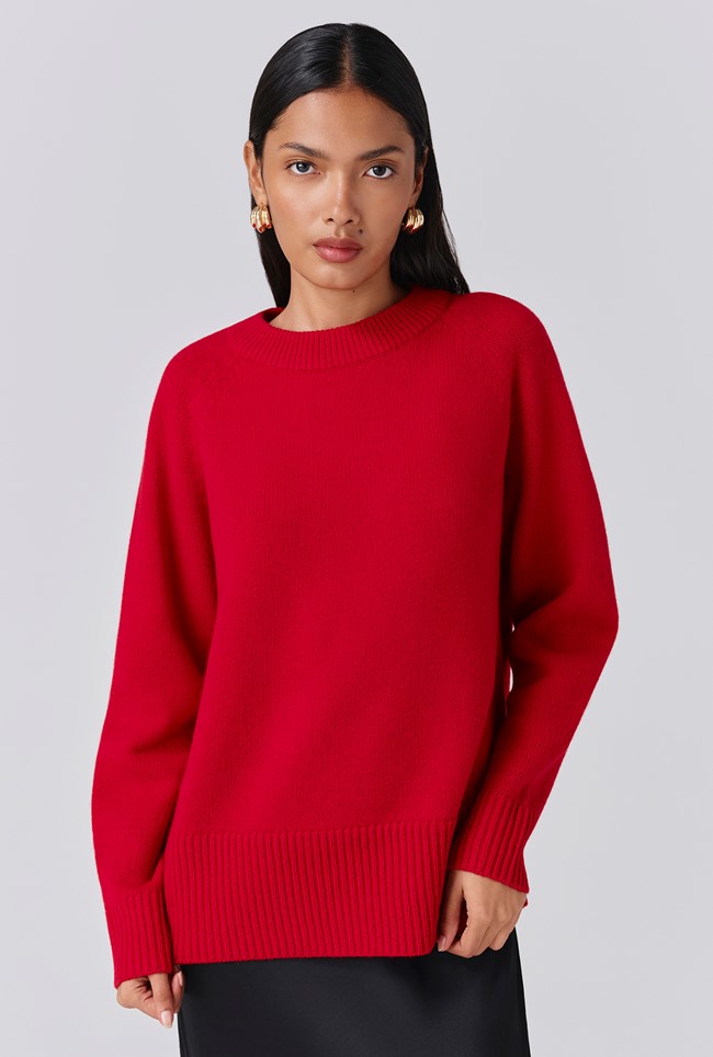 Arleen Longline Oversized Jumper