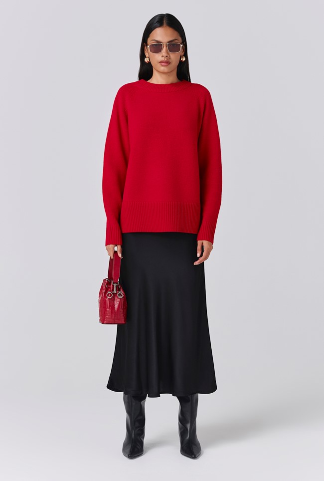 Arleen Longline Oversized Jumper
