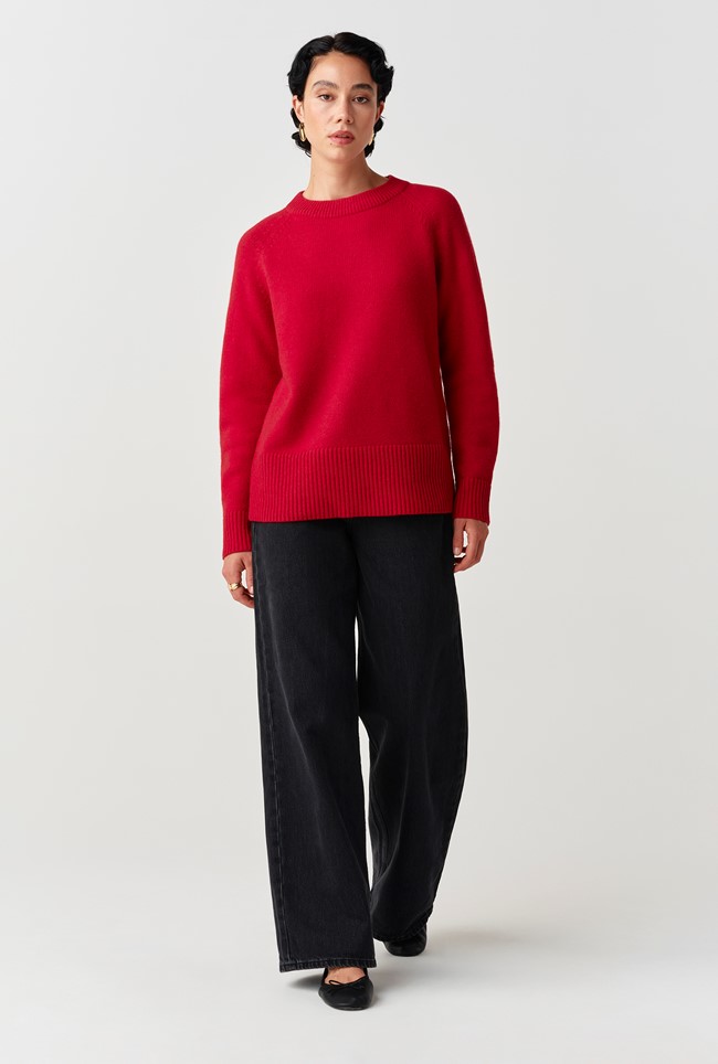 Arleen Longline Oversized Jumper