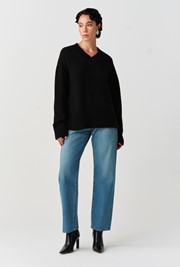 Jenny V-Neck Knitted Jumper