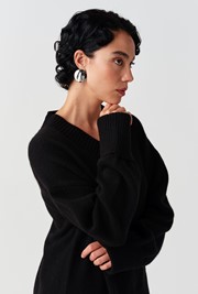 Jenny V-Neck Knitted Jumper