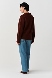 Jenny V-Neck Knitted Jumper