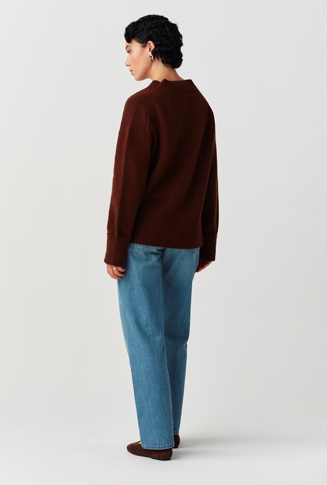 Jenny V-Neck Knitted Jumper