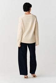 Jenny V-Neck Knitted Jumper