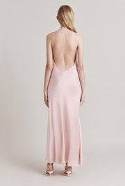 Chloe Satin Midi Slip Dress