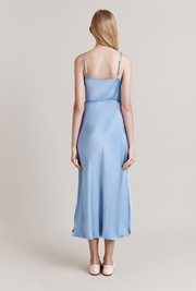 Alice Satin Midi Slip Dress