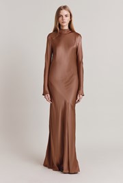 Rayna Satin Maxi Dress