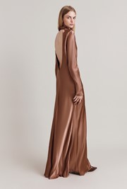 Rayna Satin Maxi Dress