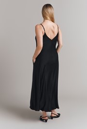 Florrie Satin Maxi Slip Dress