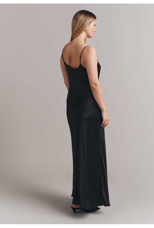 Eden Satin Maxi Slip Dress