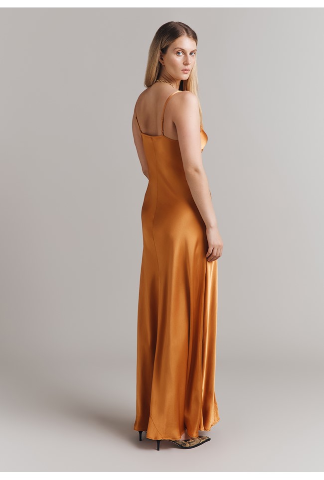 Eden Satin Maxi Slip Dress