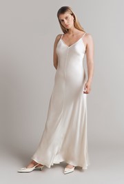 Eden Satin Maxi Slip Dress